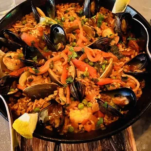 Seafood Paella
