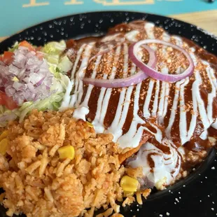 Enchilada Plate