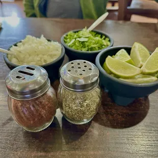 My dad is ready for the menudo!