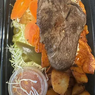 Enchiladas Michoacanas (steak)