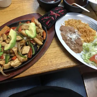 Fajitas de Pollo