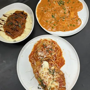 pasta dish, pasta, food