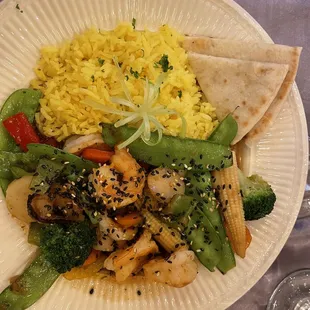 Daisy Stir Fry with Shrimp
