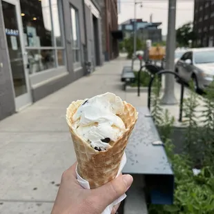 Mint Chip Waffle Cone