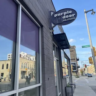 the outside of a building