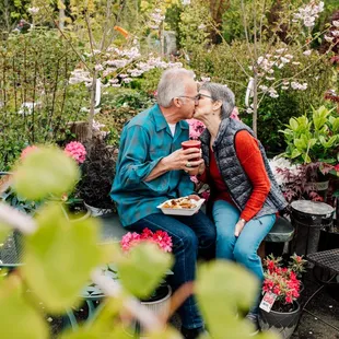 Enjoy your lunch in the garden at My Garden Nursery