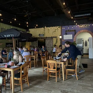 Interior at entrance. There is also a back room.