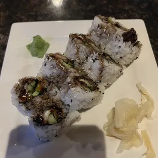 10. Eel Roll Dinner
