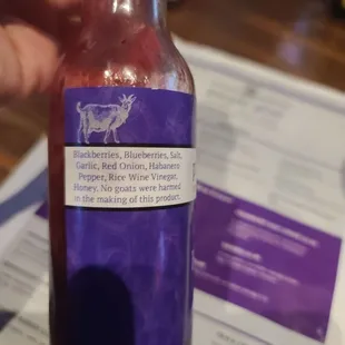 Their signature hot sauce