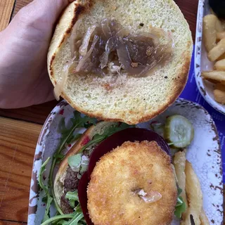 Purple Goat Burger