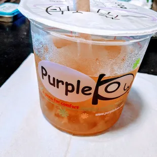 F3. California Fresh Fruit QQ (pineapple + peach + coconut jelly).