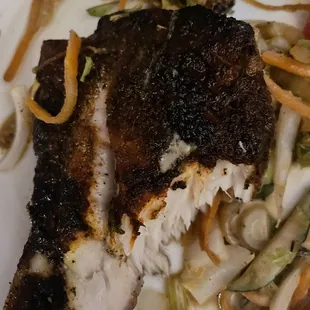 Grouper and mixed Wok Seared Vegetables