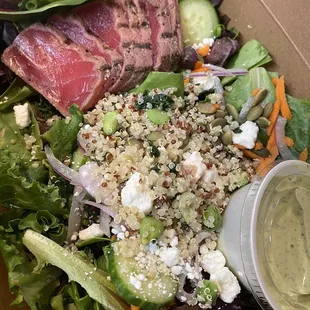 Superfood ahi salad