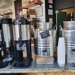 a variety of coffee machines