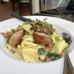 Duck pasta special