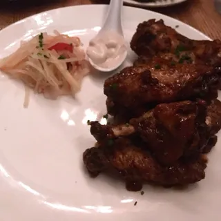 Fried Spicy Chicken Adobo Wings