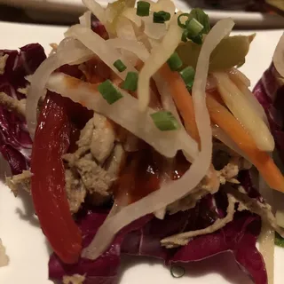 Adobo Radicchio Wraps