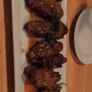 Grilled White Miso Chicken Wings