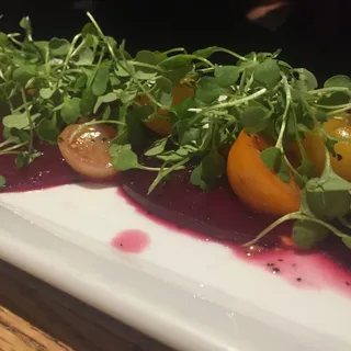 Baby Red Beet & Heirloom Tomato Salad