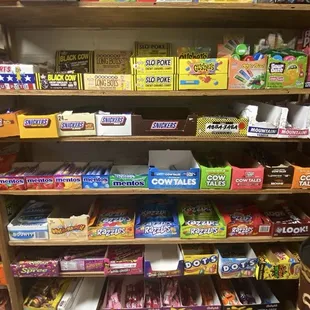 Slo Poke,  Black Cow, Chick o stick....and so much more.