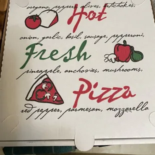 Pizza box