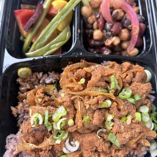 Spicy Pork Bento