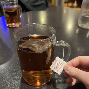 Black tea (unlimited refills)