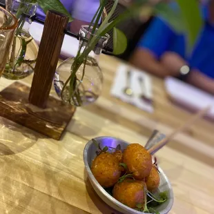Kwek Kwek - deep fried quail eggs