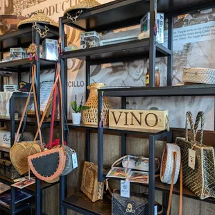 Display and items for sale