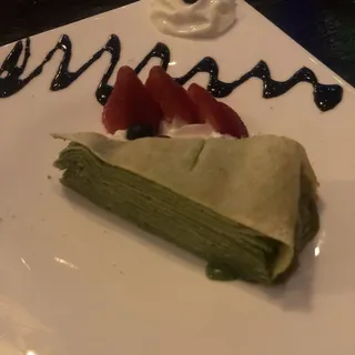 Matcha Crepe Cake