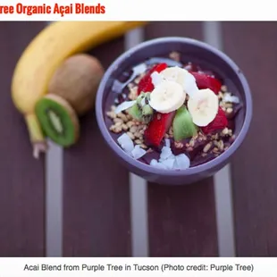 a bowl of fruit and granola