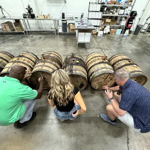 Singing the barrel we thieved