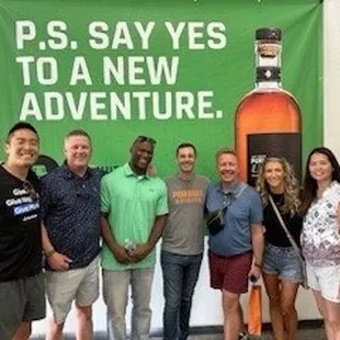 Picture with Kenny Coleman the owner for Pursuit Spirits