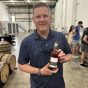 Corked, labeled and named the bourbon we thieved