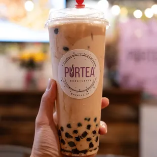 Classic Milk Tea w/ Boba
