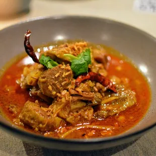 pork belly Hung Lay, five-spiced &amp; slow-cooked