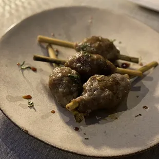 Lemongrass Pork Meatballs