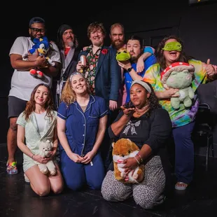 Improvised Pajama Party (The first Friday of every month at 10PM)