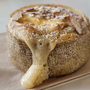 toasted almond apple cake
