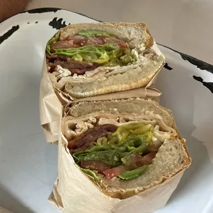 Turkey Bacon Sandwich