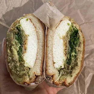 Herbed Chicken Sausage Breakfast Sando