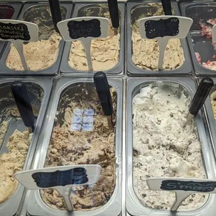 Some of the flavors to choose from