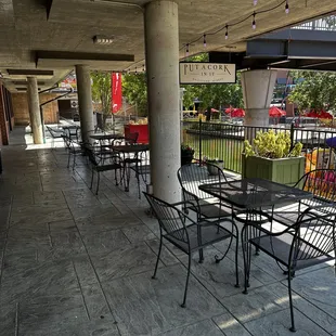 Patio seating