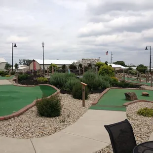Decent putt-putt. $6.50 per player.