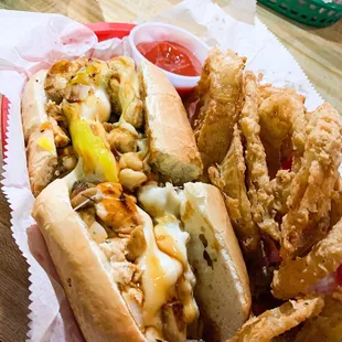 Teriyaki chicken Philly