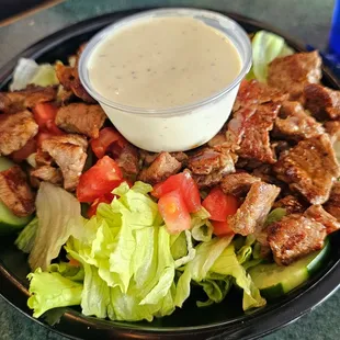 Steak salad