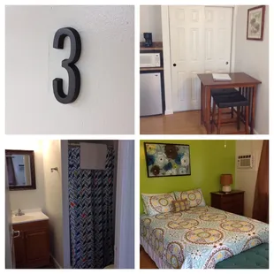 One of the private rooms available