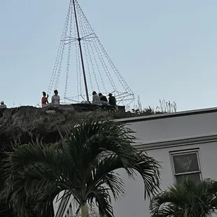 Getting ready for the 2021 tree lighting ceremony