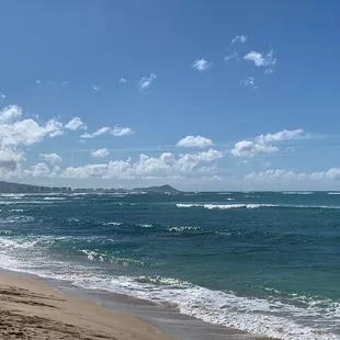 Diamondhead in the background