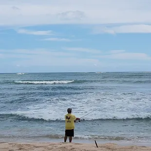 Try your luck fishing